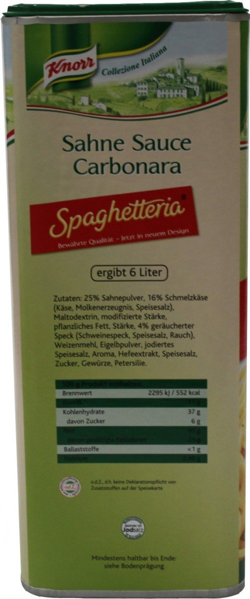 Knorr Carbonara 1Kg