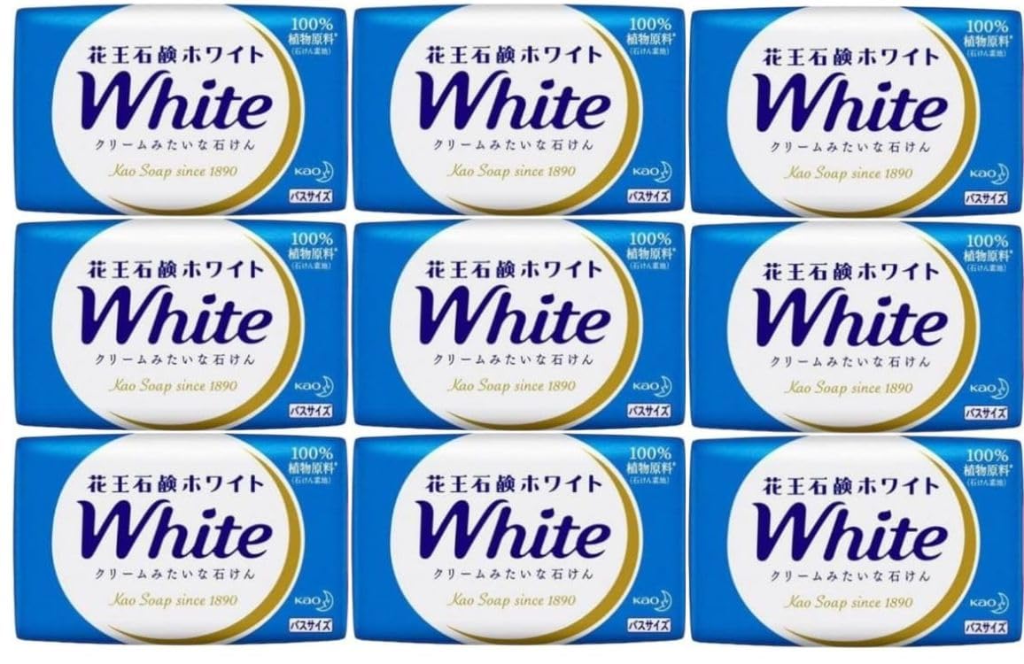 花王 ホワイト 固形せっけん 石鹸 石けん バスサイズ 130g ホワイトフロー…