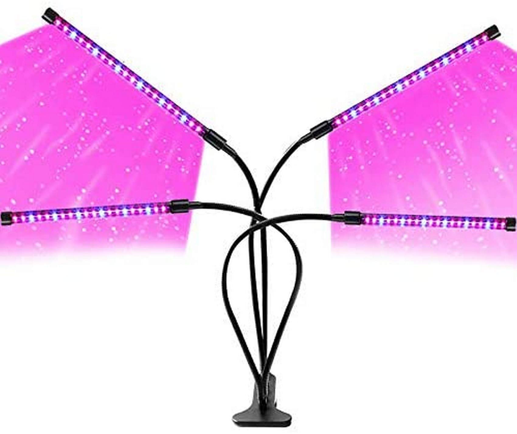 Rozwijaj żarówkę Indoor Plant - Rosną światło dla roślin domowych - Led Grow Light - Światła roślin z klipsem - Rosnąca lampa do wzrostu roślin z zegarem na zewnątrz needed