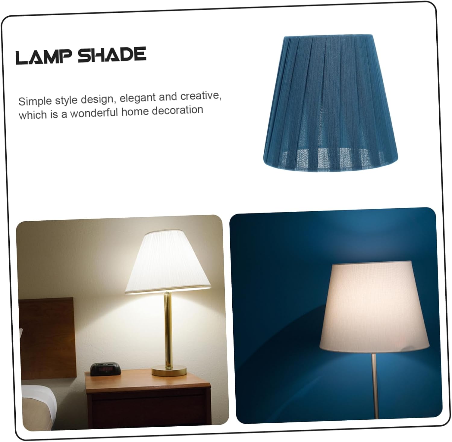 1pc Nordic Modern Strip Lampshade Elegant Fabric Light Cover for Chandelier Wall Ceiling Lights Easy to Install Housewarming