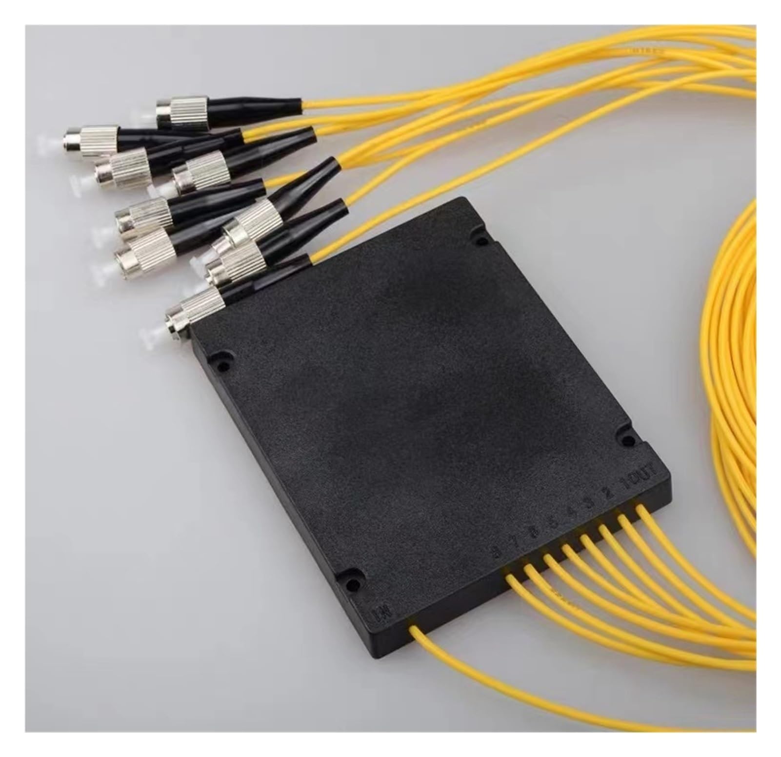 [1x8 FCA PLC séparateur Cassette FC/U Rond SC/A SC LC LC/A 1 * 8 FTTH séparateur Fibre Optique boîte](SC A)