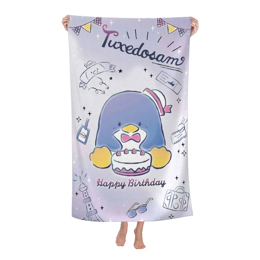 Amazon｜タキシードサム アニメ バスタオル 大判 吸水 耐久性