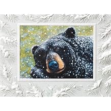 Pumpernickel Press Embossed Petite Christmas Cards Boxed Set Little Bear, 20 Count