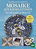  Mosaike aus Kieselsteinen: Vom Gartenweg bis zur Blumenvase