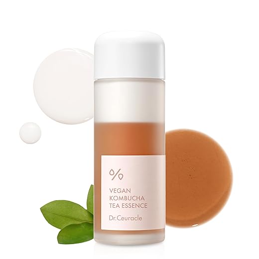 Vegan Kombucha Cream Essence, Cruelty FreeㅣThe most Effective all-in-one serumㅣKorean Skin Care Contains Kombucha, Tea extract 78%, Camellia, Sunflower Seed OilㅣNot Tested On Animals | Dr.Ceuracle