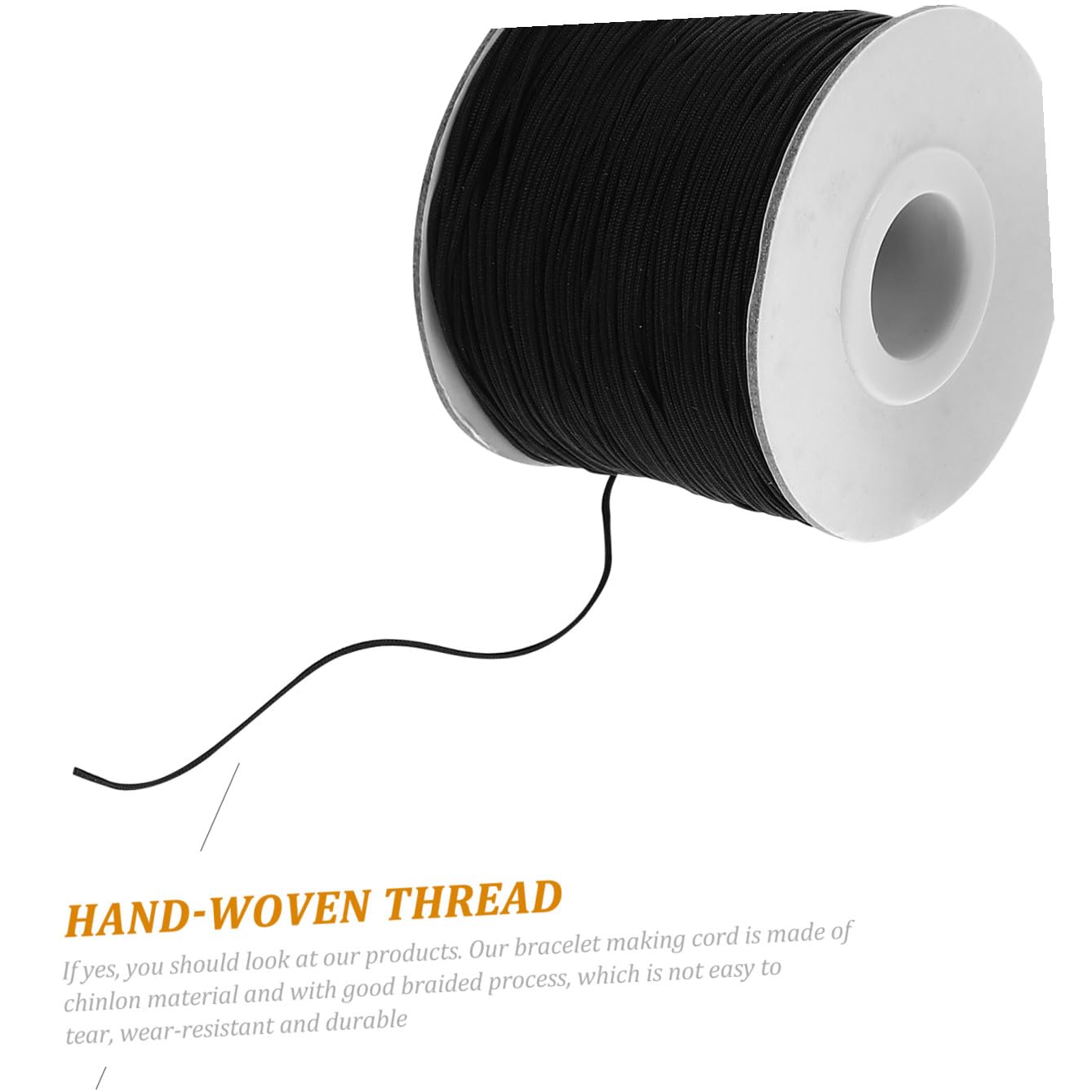 EXCEART 10rotoli Corda Intrecciata Per Braccialetti e Collane Chinlon Da Materiale Skin-friendly Per Creazioni Fai Te