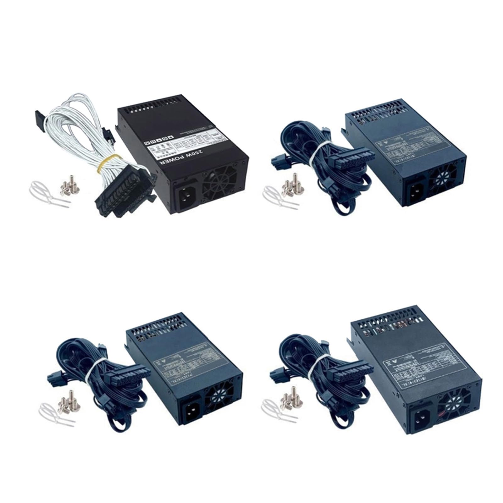 Tranquillo Stabilità 1U Modulari Pieni Alimentatori Alimentatori Per Gli Appassionati Di Computer Metal Build 250W 300W 700W 850W Controllo Termico Intelligente