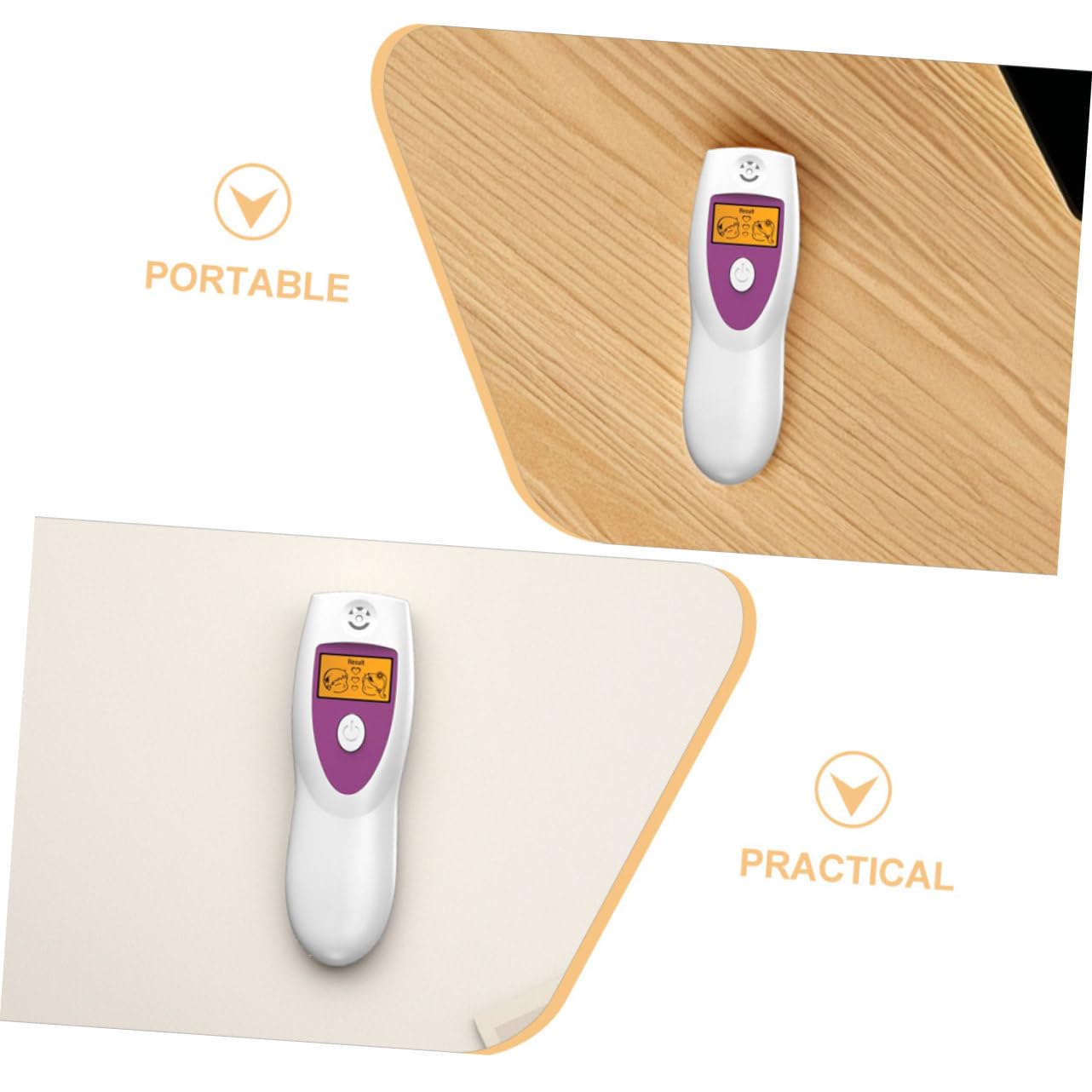 Healvian Rilevatore Alito Cattivo Portatile, Analizzatore Personale Orale Sensore Avanzato, Tester Per Valutazione e Monitoraggio Odore Bocca, Dispositivo Per Salute Orale Domestica