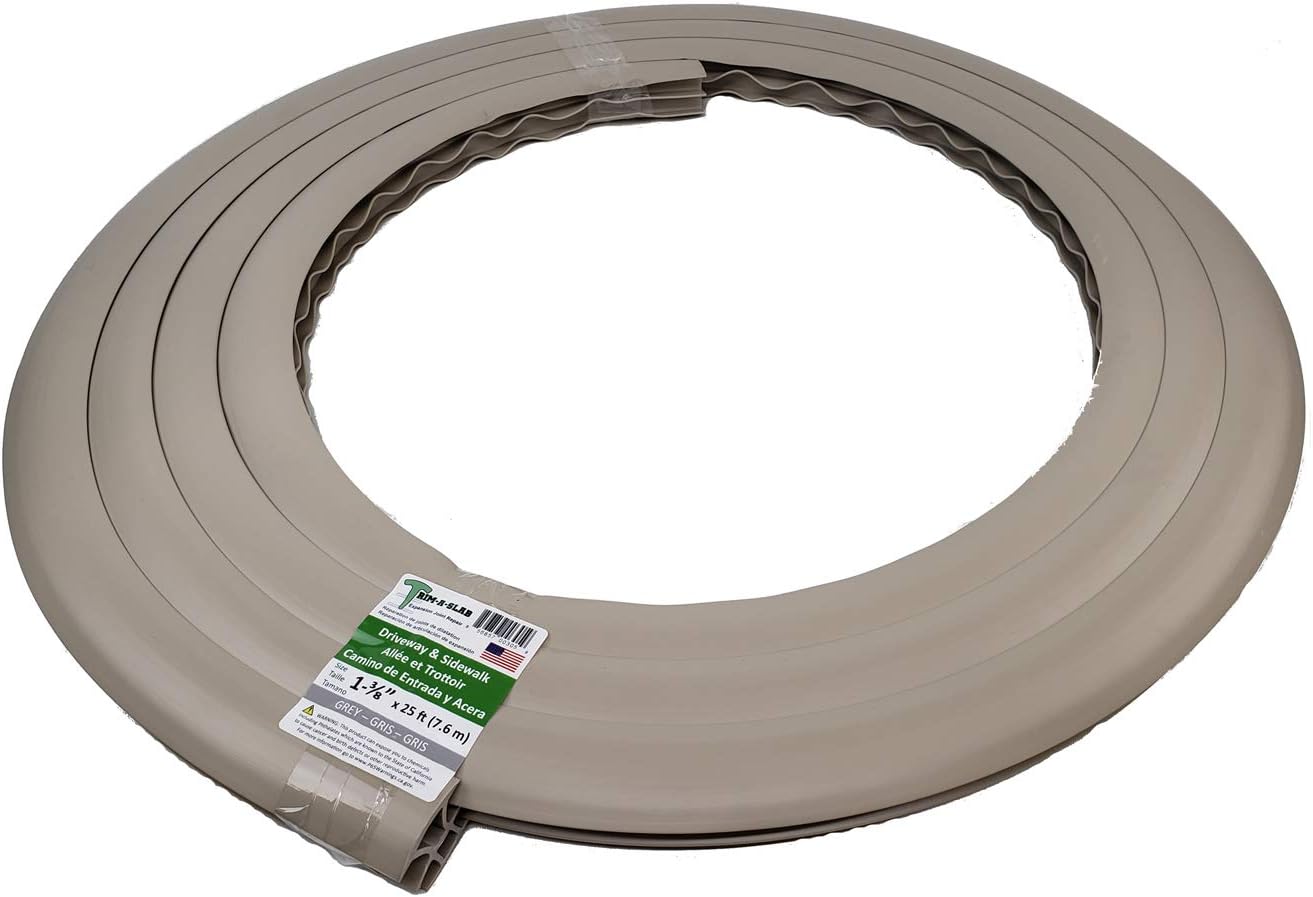 13/8 Grey 25ft TrimASlab