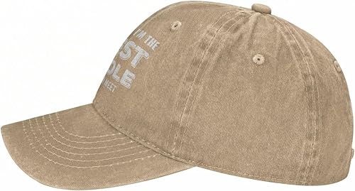 Miniatura 4 de Sombrero divertido con texto en inglés "I I'm the Nicest Asshole You Will Ever Meet Hat Women Dad Hat Fashion Cap
