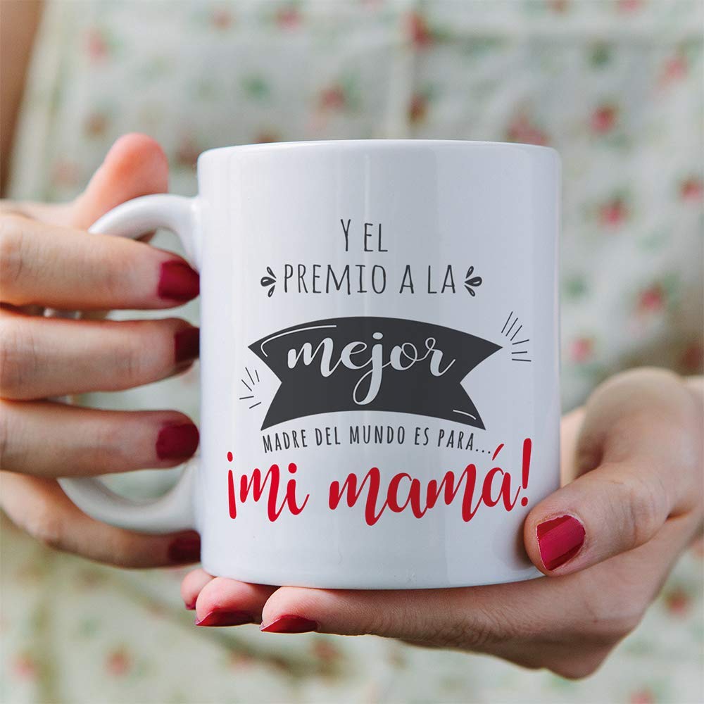 (Mug in Spanish) Best Mother Award 2, 12 - Image 5