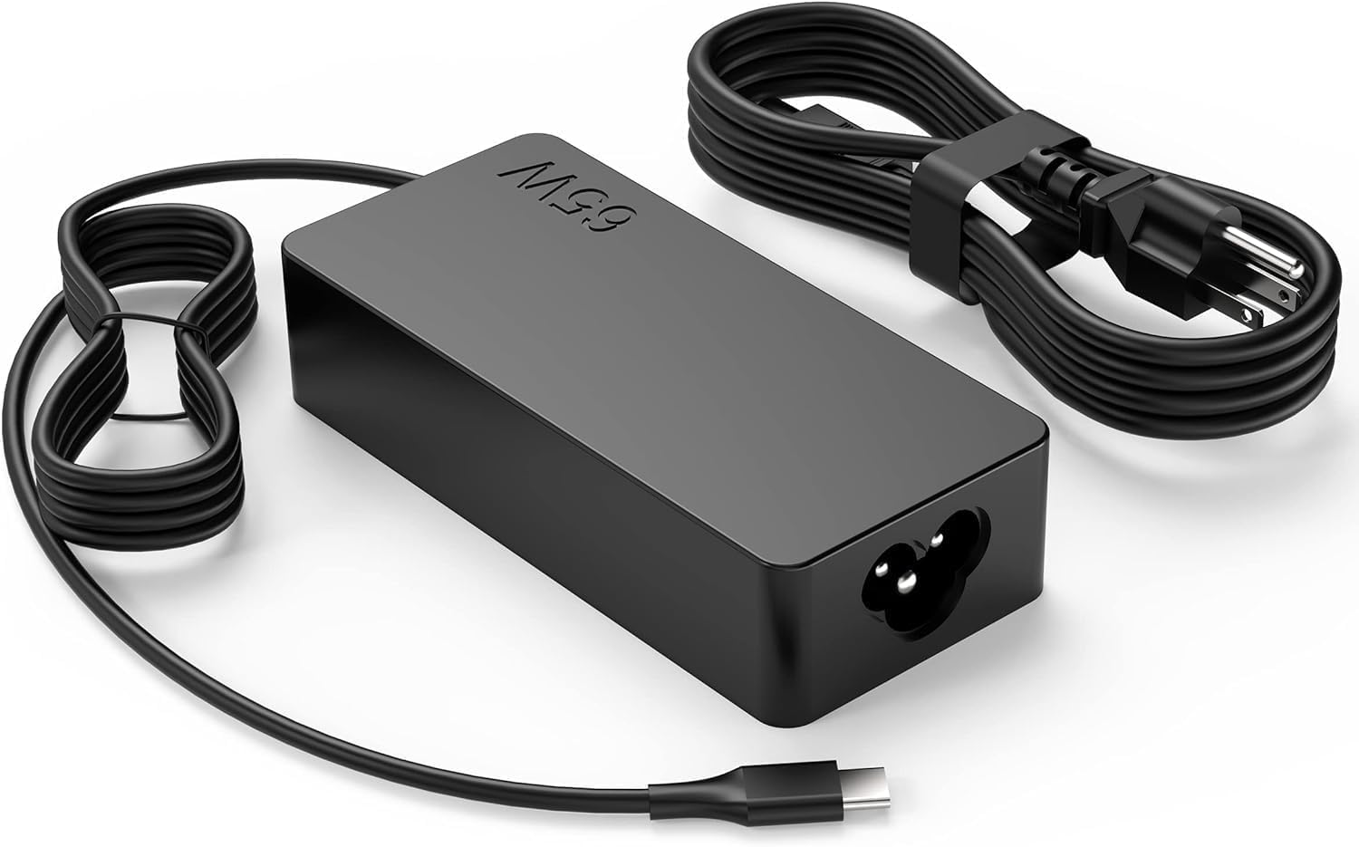 S SKSTYLE 65W USB C Laptop Charger, Type C Power Adapter Replacement for HP, Dell & Google Chromebook, PC Charger Cord for Lenovo ThinkPad Yoga, Samsung, Acer Spin, Fast Charging Supply Brick Wire