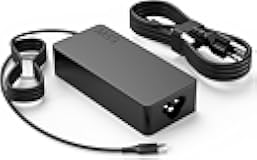 65W Replacement for Lenovo USB C Charger,fit for Lenovo Thinkpad/Yoga/Chromebook Laptop,T480 T480S C930 C940 100e 300e 500e ADLX65YDC2A ADLX65YLC3D 4X20M26268,65W 45W