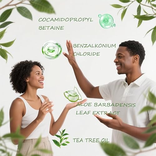 Miniatura 2 de Spray de aceite de árbol de té para pies para control especial del aroma y alivio de la picazón, ambientador natural de pies y zapatos, secado