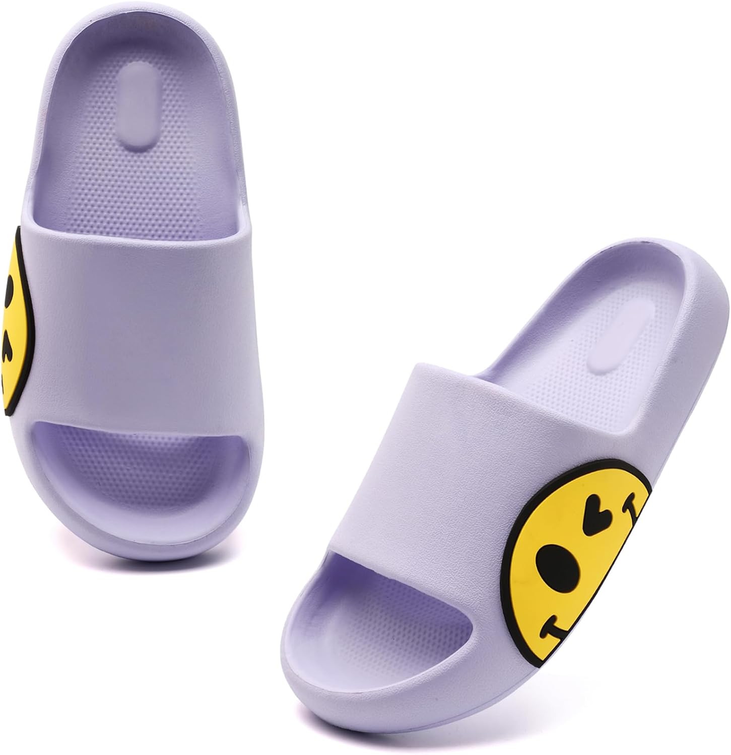 Guyarns Big Kids Cloud slides,Boys Girls Slides Non-slip Summer Beach Pool Shoes Toddler Cartoon Slides Sandals Indoor&Outdoor Garden Slippers Shower Shoes