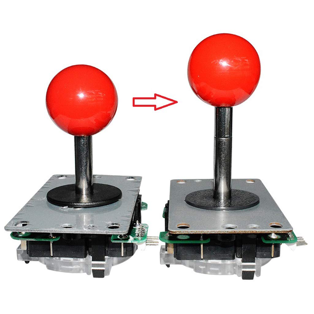 ljhnba 1.5cm Joystick Extender Joystick Extender/Zipper for Arcade Game Accessories 8pcs