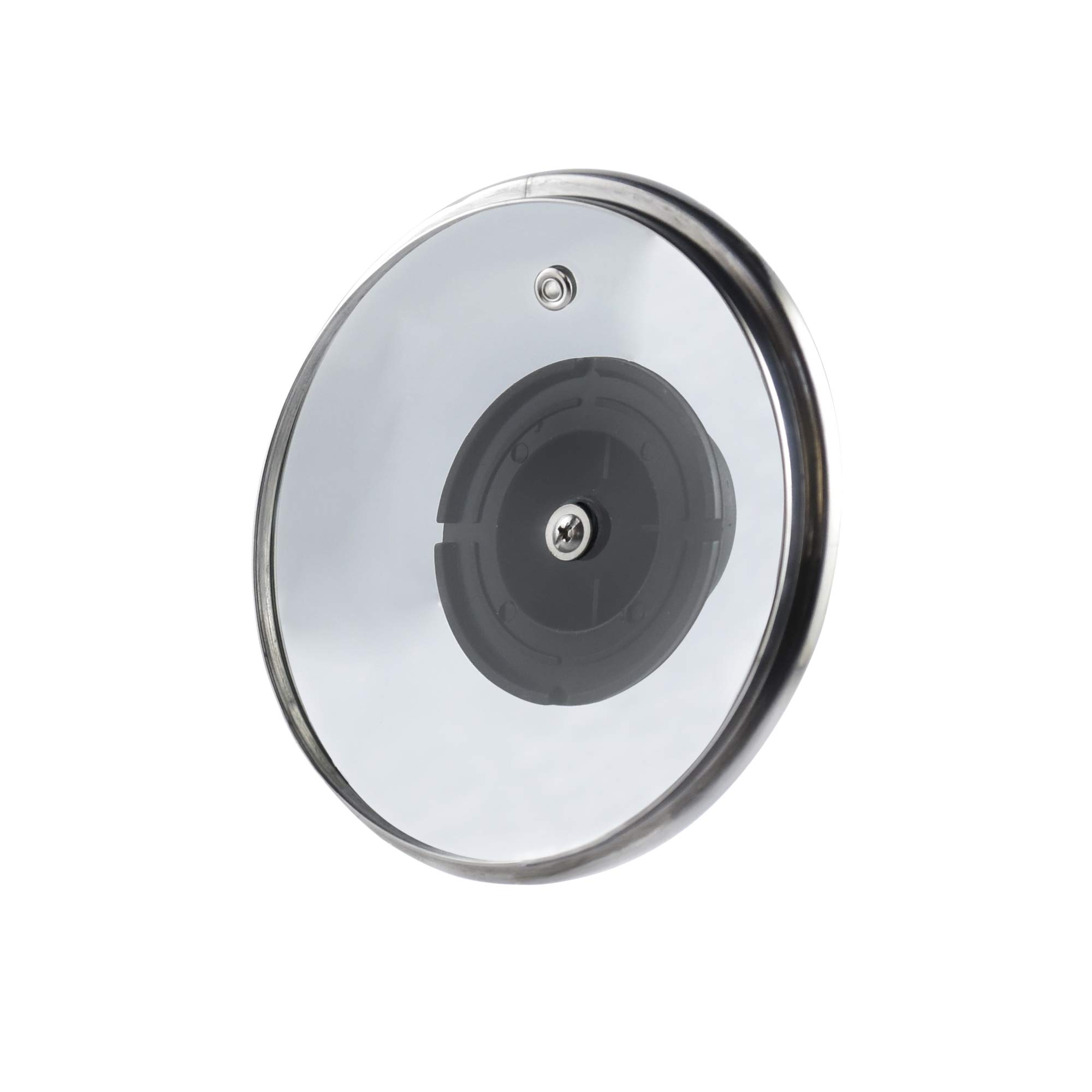 Coperchio Universale In Vetro 14cm Con Bordo In Acciaio - Per Padelle E Pentole - Foto 11