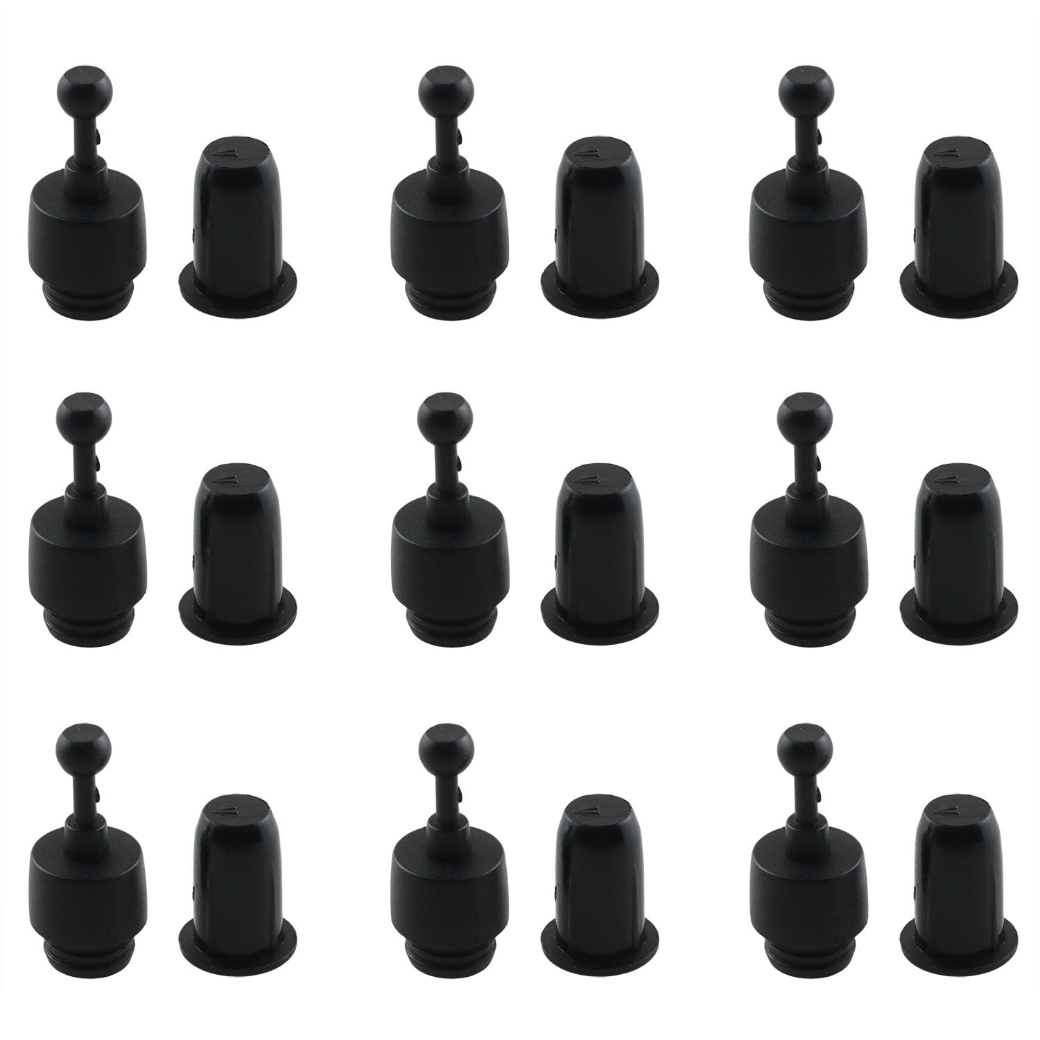 HJGarden 10Sets DIY Speaker Grill Guides Speaker Grill Peg Kit Speaker Buckles Snap Button Fasteners for Speaker Parts Accessories