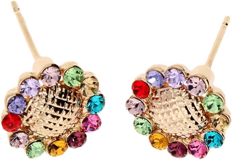 Ladies Earrings Flowers Zirconia MyAG Oohr -9