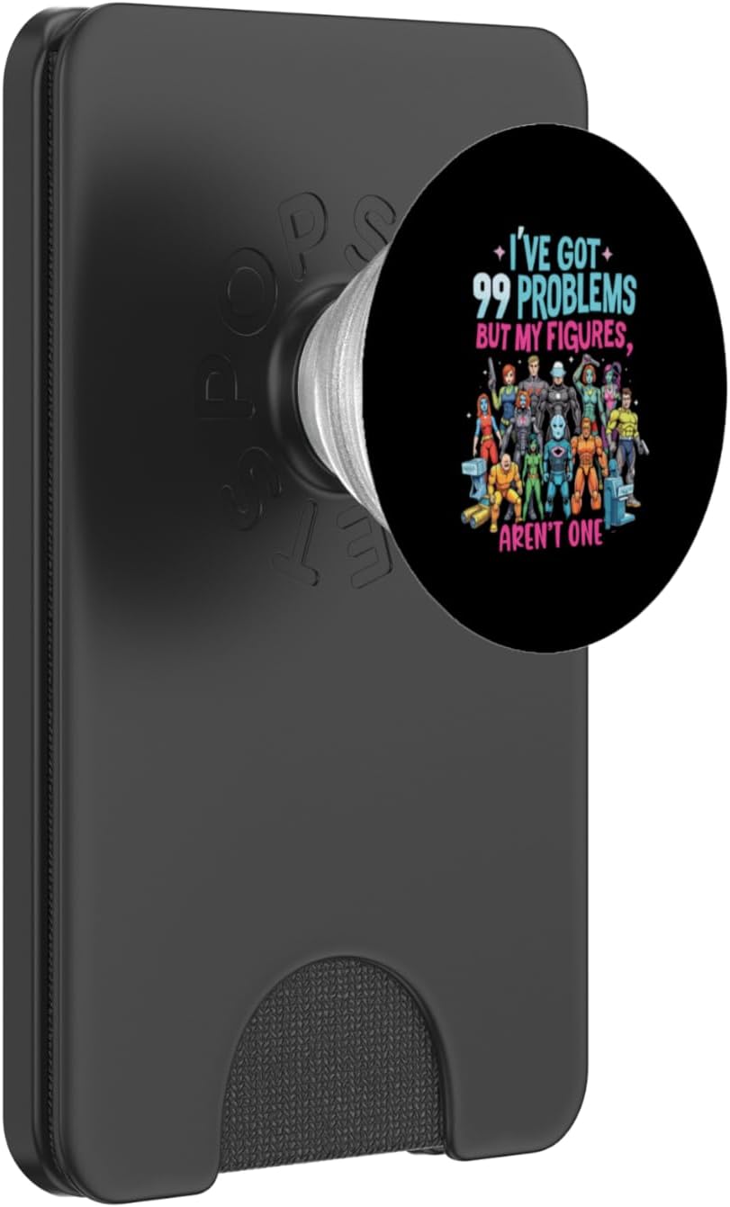 Action Figure Collector Toy Enthusiast Toy Collecting PopSockets PopWallet for MagSafe
