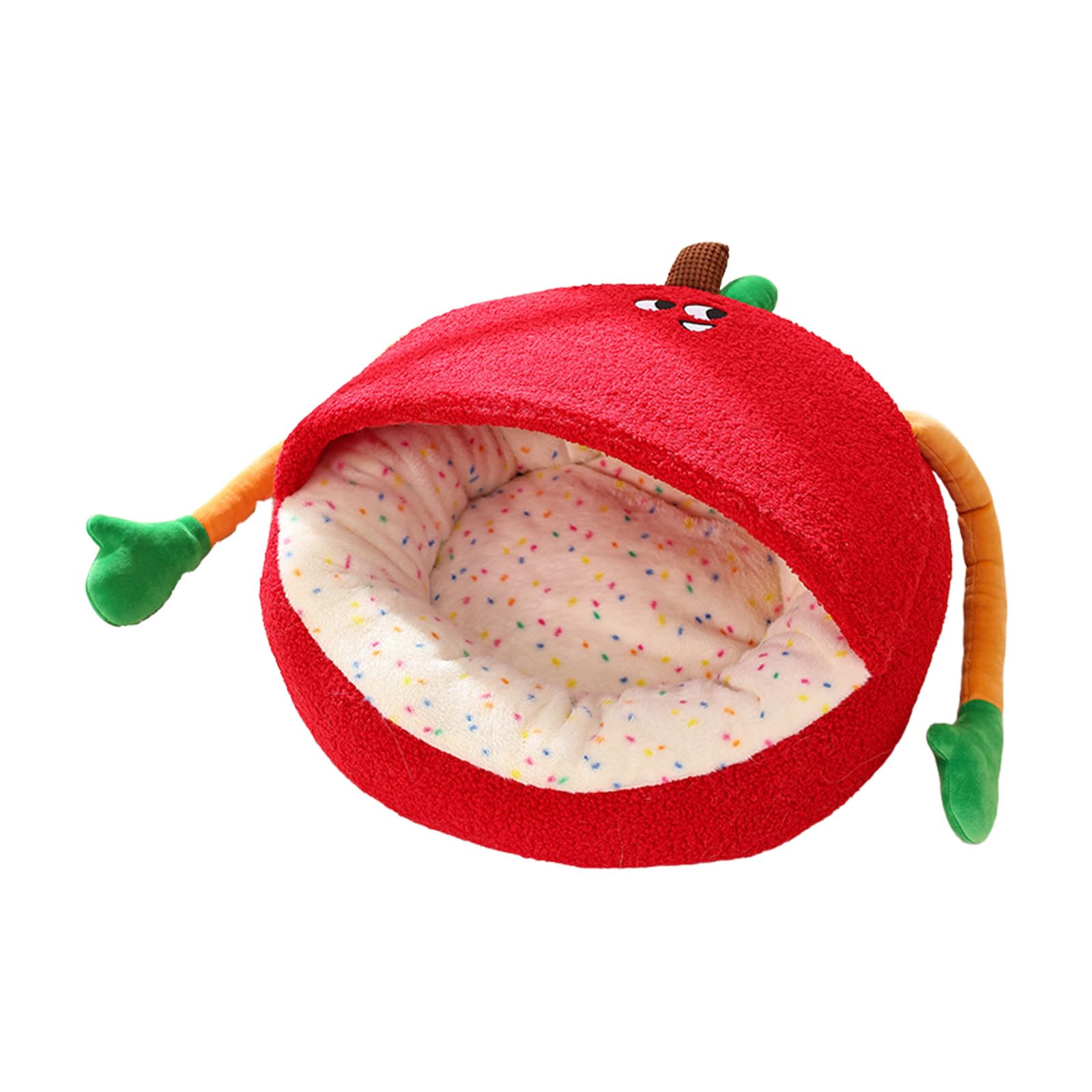 Point chaud relaxant pour petit chien et chat - Lit douillet pour animal de compagnie stressé