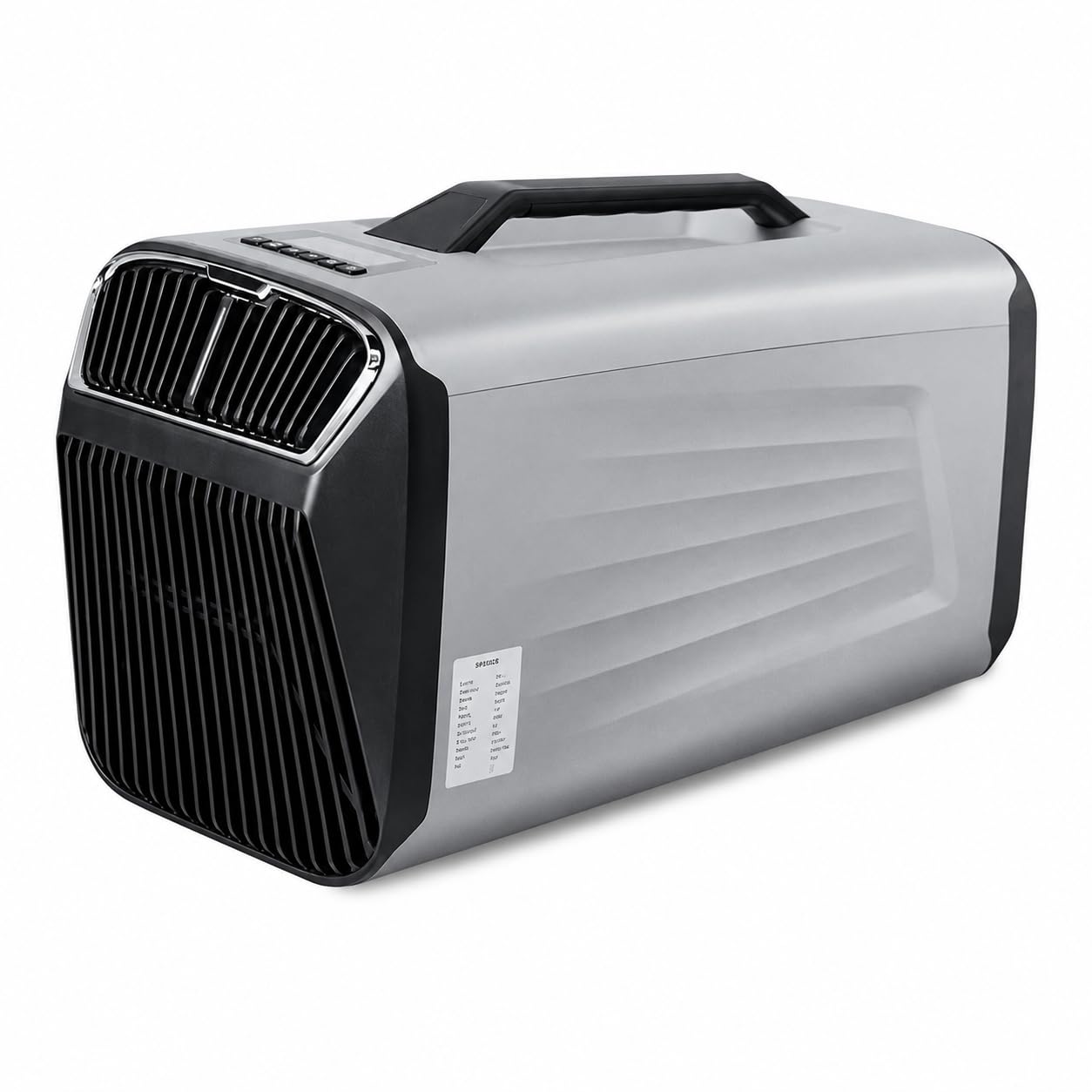 forplubossmmp Portable Tent Air Conditioner, 5200 BTU 4-In-1 Cooling Camping Ac Unit For Rooms Up To 200 Sq Ft, 24h Timer For Camping Tent, Truck, Outdoor Or Home Use Silver