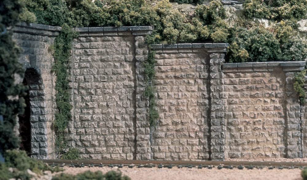 Woodland Scenics WS 1259 Ho Retaining Wall-Cut Stone - 3
