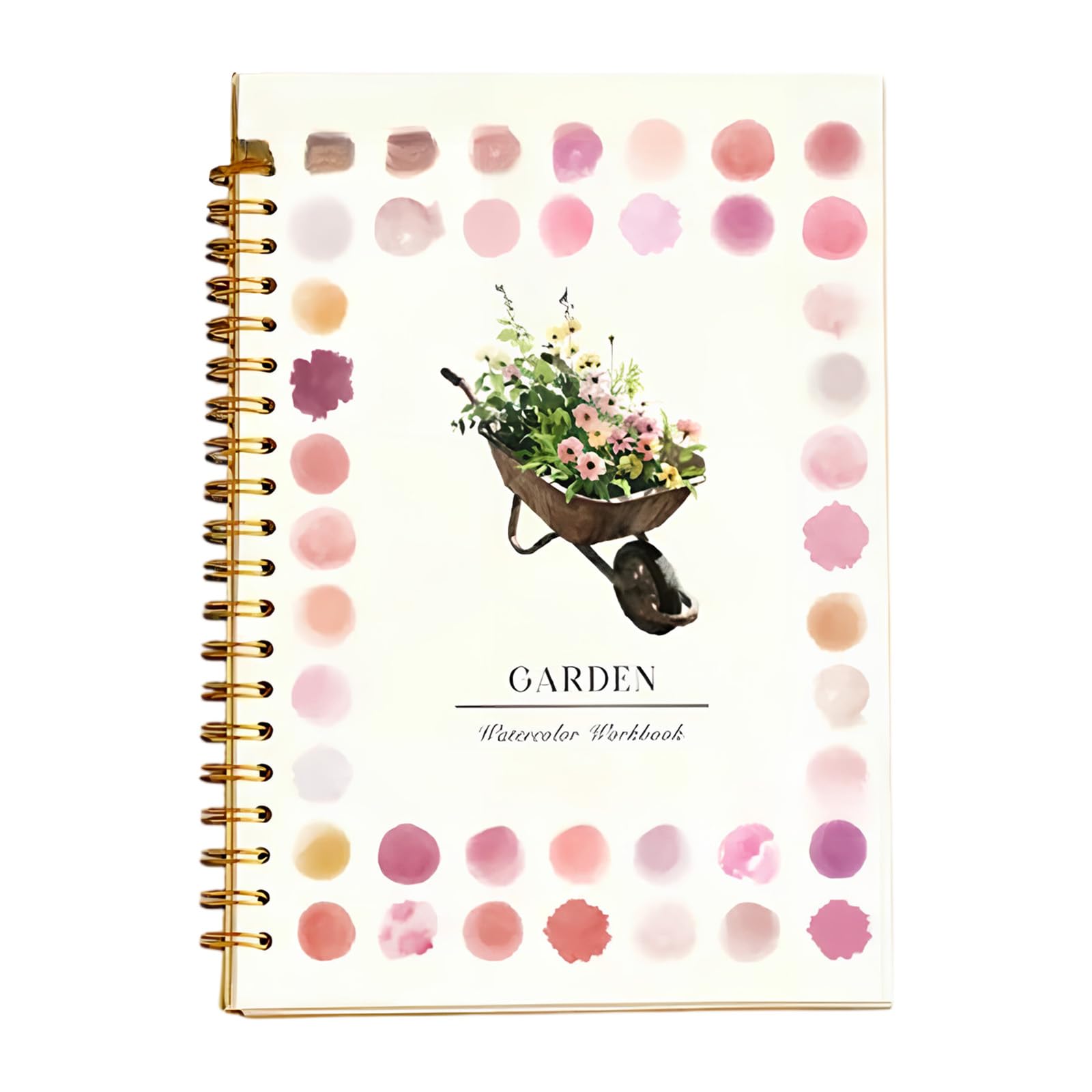 KOBONA Watercolor Workbook, Beginner Watercolor Painting Kit - Easy Nature Scenes Paint Set, Watercolour Workbook Art Crafting Painting Supplies for Thanksgiving Easter Christmas