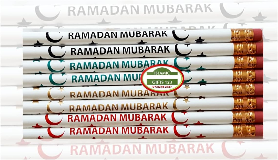 Ramadan Pencils[ Pack] Ramadan Kids Favors Ramadan Mubarak Ramadan Toy Ramadan Decoration Eid Gift Muslim Kids Gifts