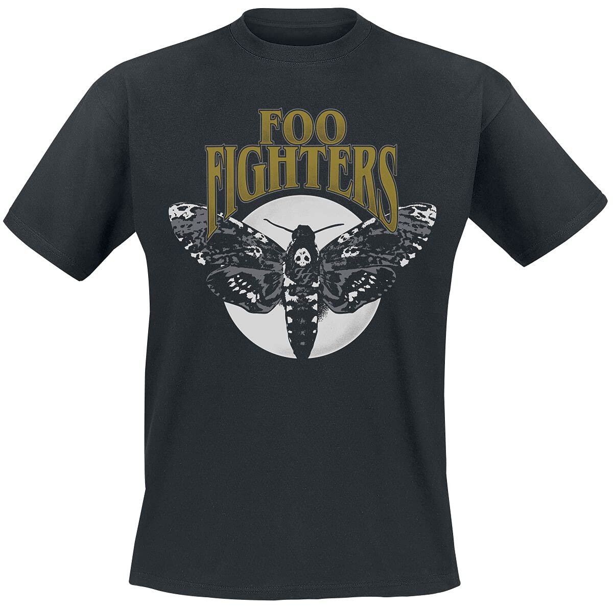 Foo Fighters Hawk Moth Männer T-Shirt schwarz Band-Merch, Bands