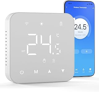 Annuncio sponsorizzato – Termostato batteria a 2 fili.Termostato Wi-Fi programmabile giornalmente.controllabile da remoto …