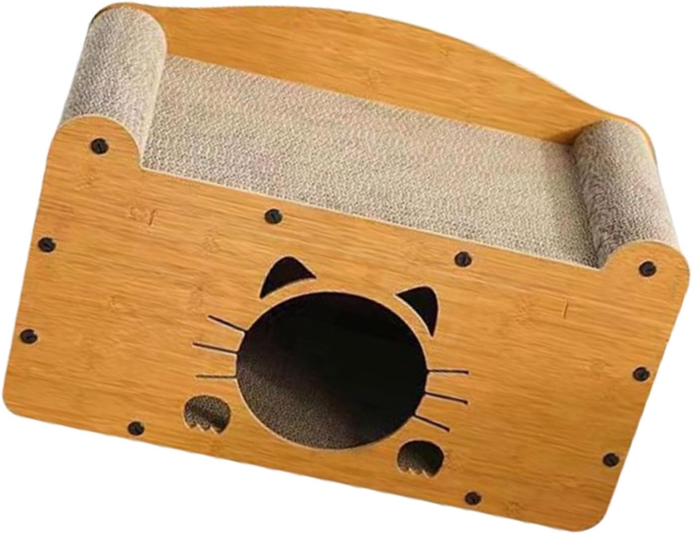 Cartoon Board for Pet Large Lounger Suitable for Small to Large Cats House Wood Scratcher Cats Scratcher Sofa Protectors