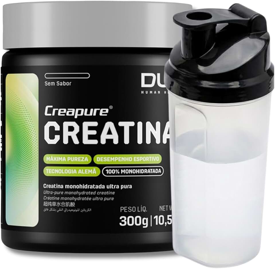 Creatina Creapure DUX 300g Ultrapura | ganho de força treino academia |DEPARTAMENT STORE