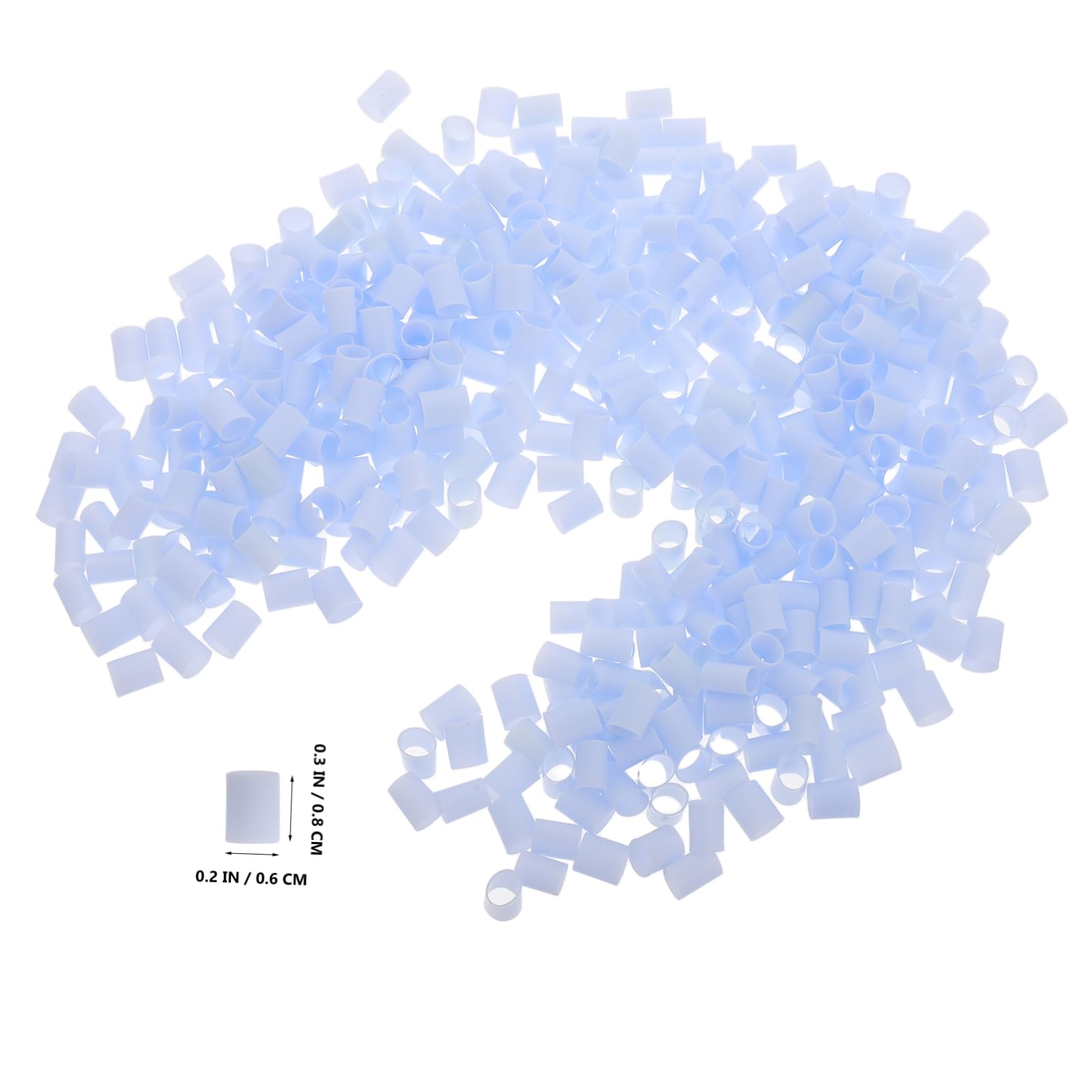 CONGARTENO 1 Pillow Stuffing Tube High Resilience Insert for Ergonomic Support Easy Filling for Neck and Lumbar Comfort for Pillows and Stuffed Animals