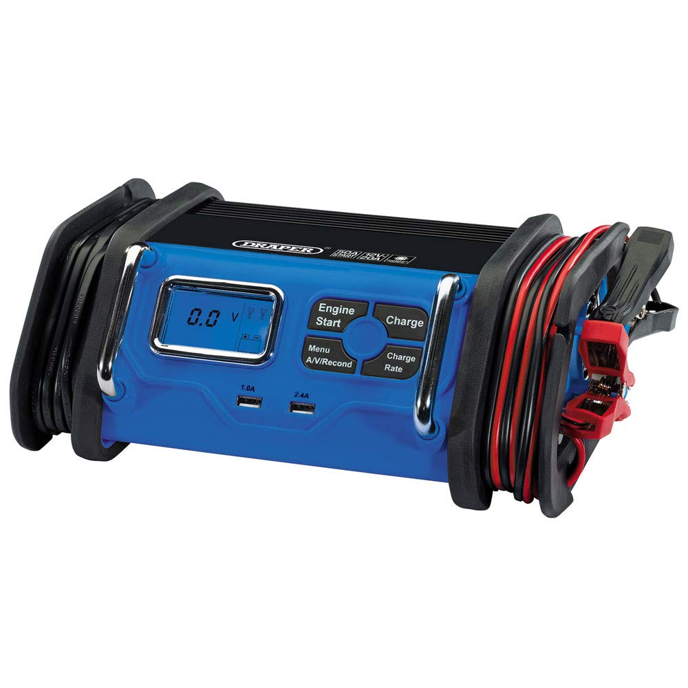 B&Q -  12V Battery Starter Charger20A 70807