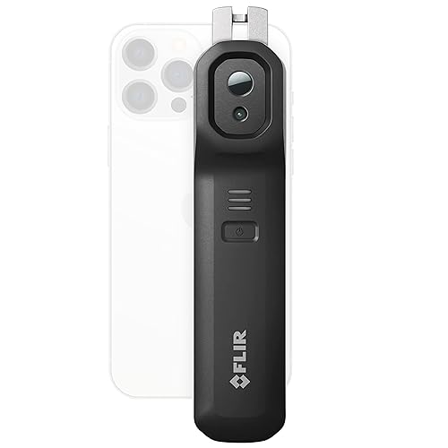 Flir Edge Pro - Wireless Bluetooth Thermal Imaging Camera for Smartphones, Compatible with All iOS and Android Devices, 480x360 Super Resolution (160x120 Native IR)
