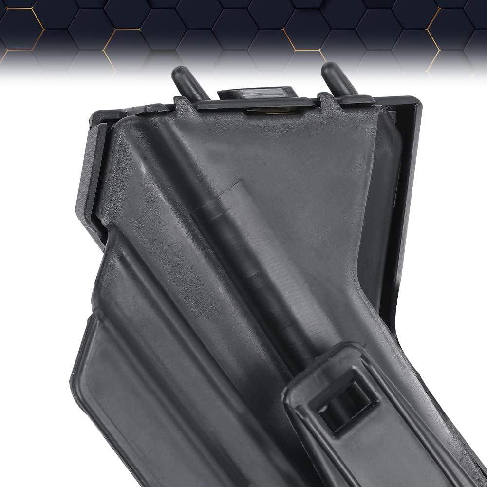 PIT66 Front Left Side Bumper Trim Headlight Filler Molding Compatible with 2010-2018 Dodge Ram 2500 3500