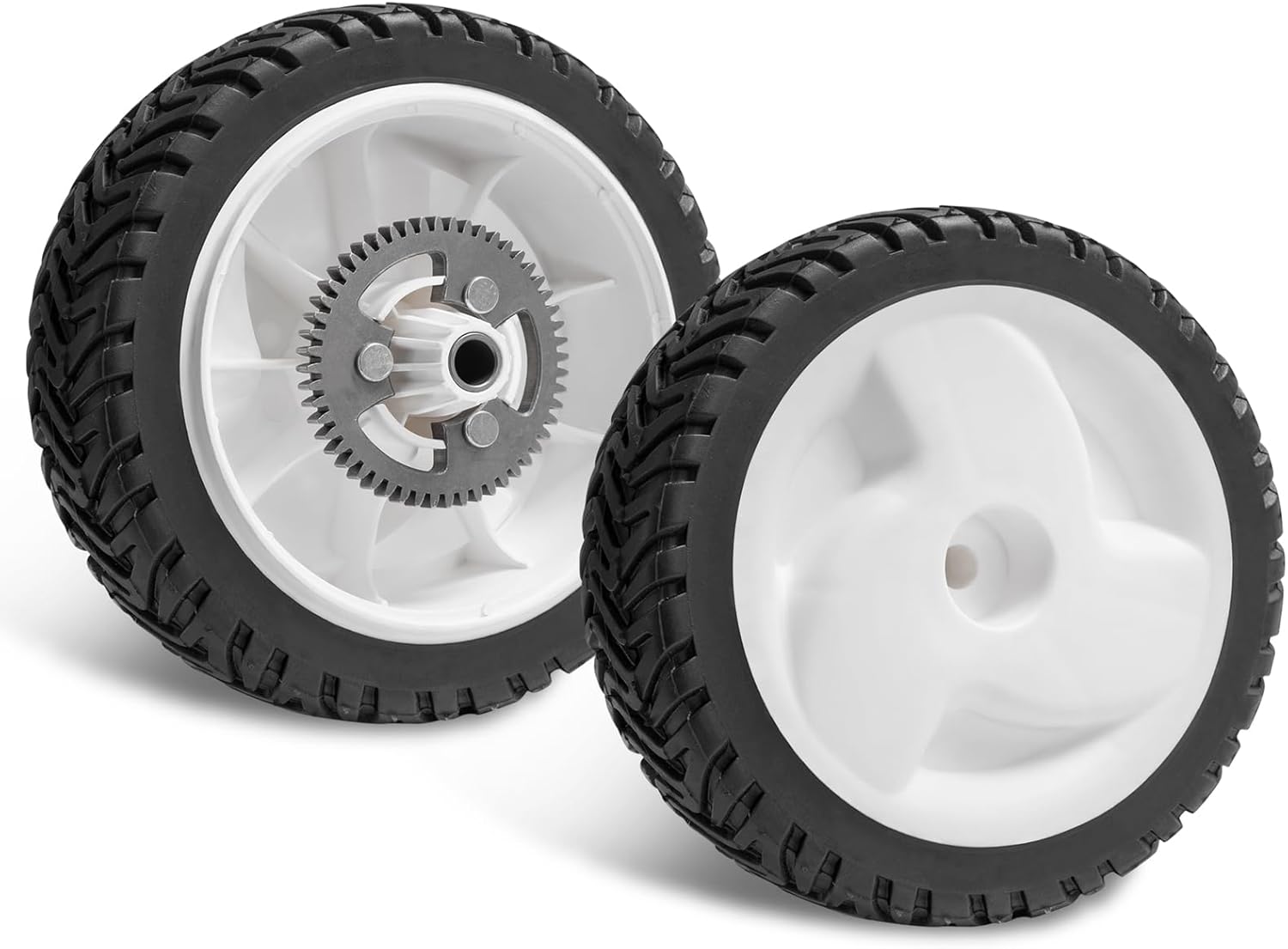 105-3036 Rear Drive Wheels For Toro 105-3036 105-3024 105-3025, 8 Inch Rear Drive Wheel 52 Gear Teeth Compatible with Toro 22" Recycler 20041 20066 20017 20068 20073 Self-Propelled Push Mower