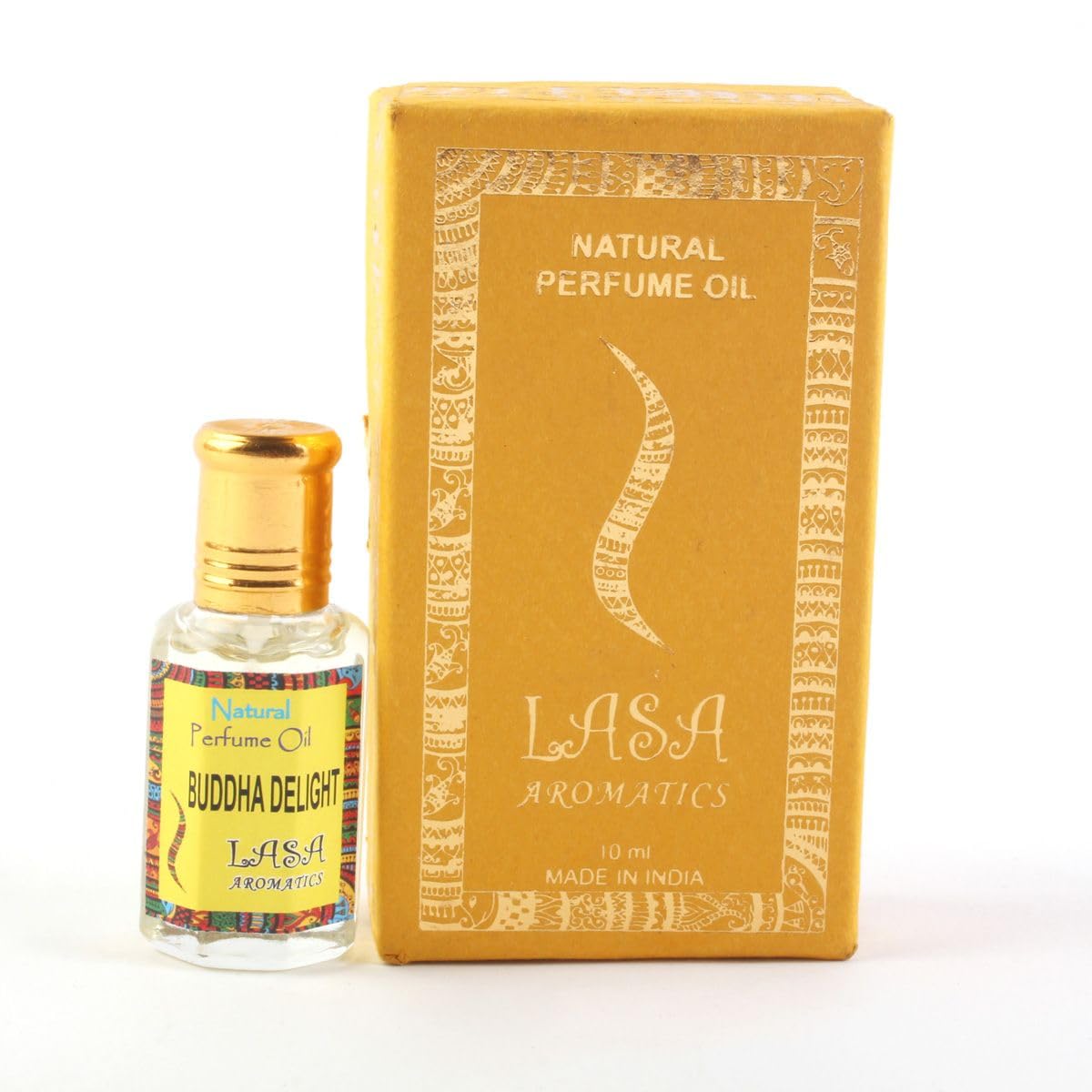 Lasa Aromatics Buddha Delight Fragrance Oil 100% Natural Pure Long Lasting Roll-on 10 ML-image-37