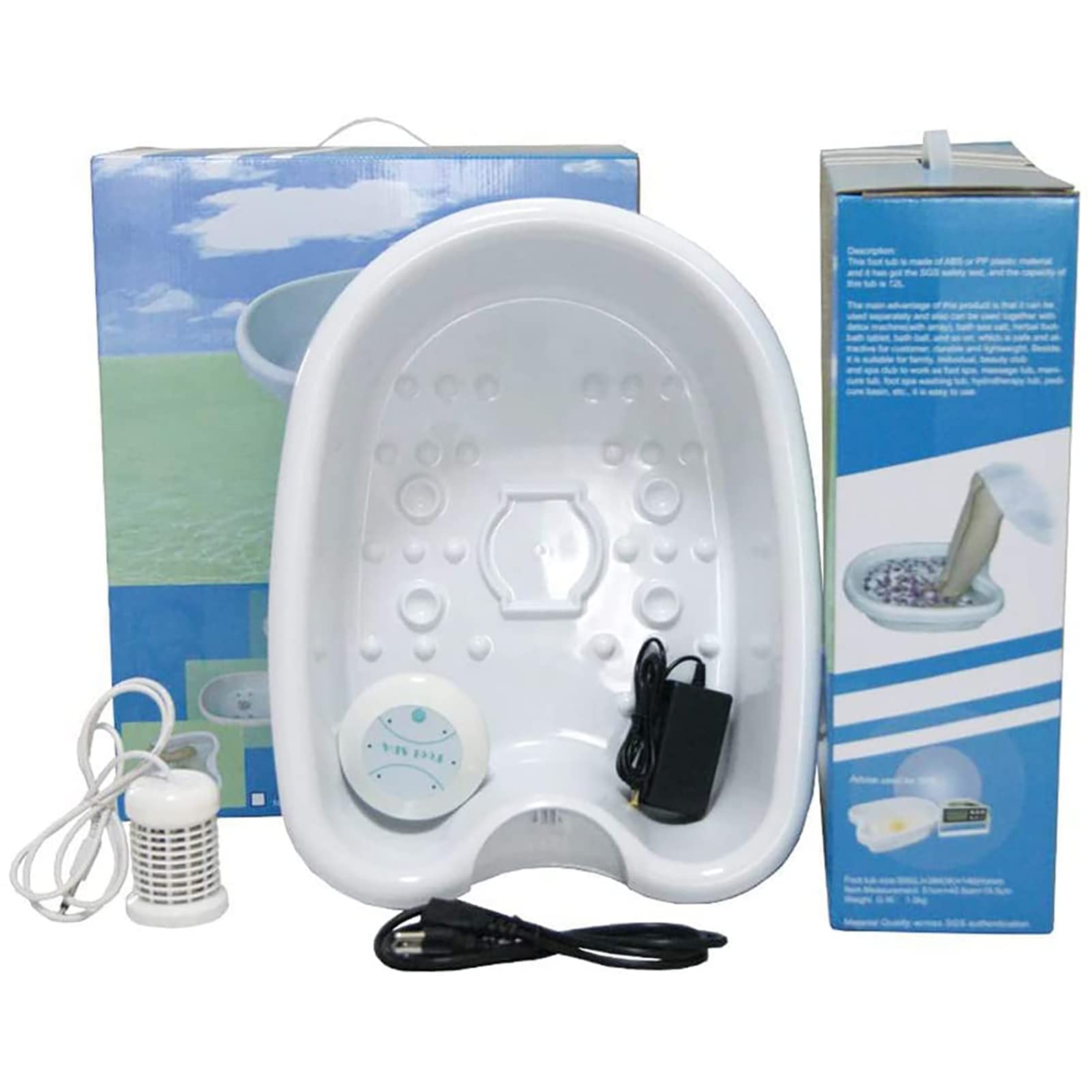 Soin des pieds détox bain de pieds ionique portable pour purification cutanée à domicile