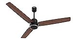 Havells FAB PRO BLDC 1200mm Ceiling Fan with 100% Pure Copper Motor | 5 Star Rating | Remote Controlled|Watt: 30|Air Flow: 225 cmm|Speed: 350 RPM| 3 Years Manufacturer Warranty(Walnut Matt Black)