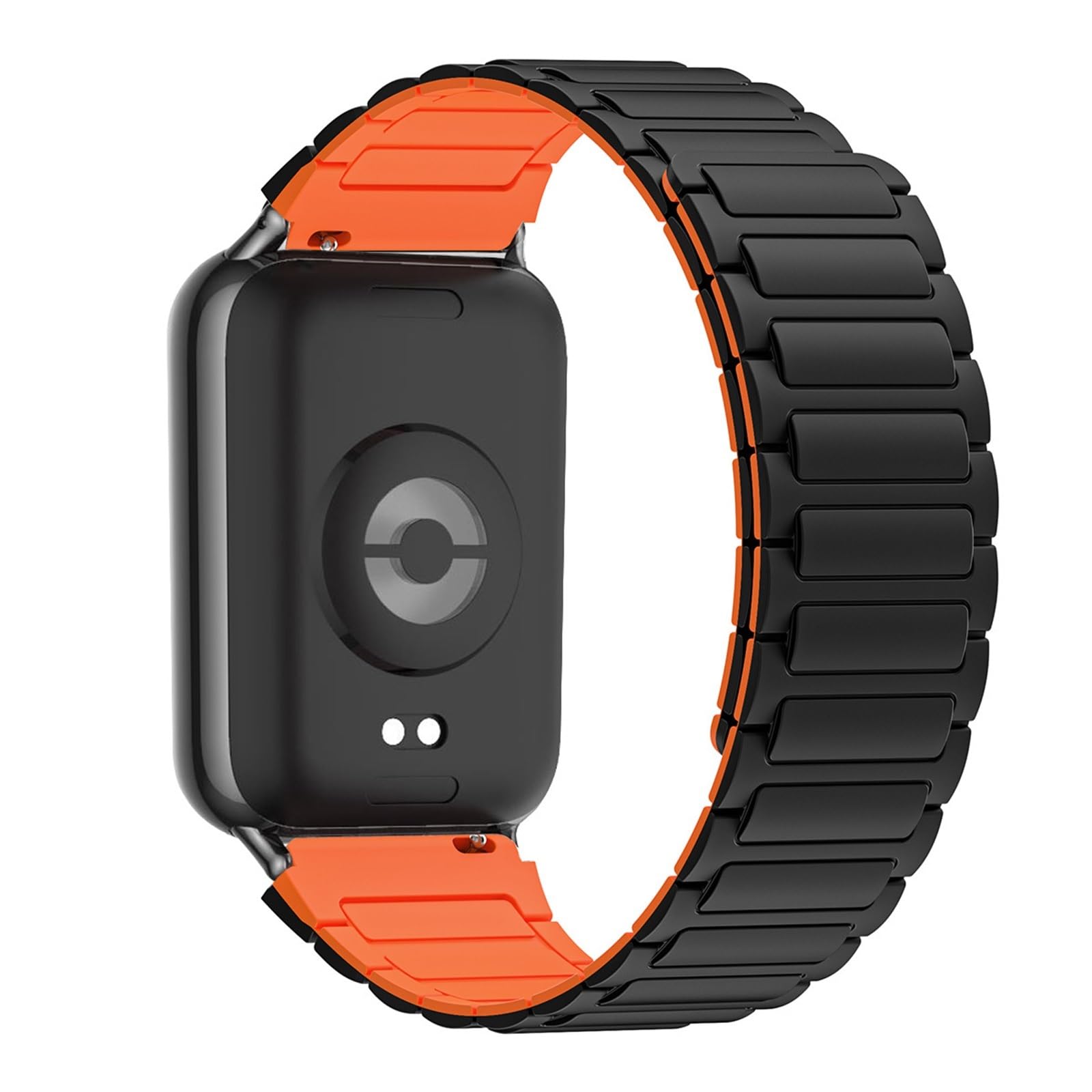 JDIME Cinturino in silicone per il braccialetto di sostituzione del ciclo magnetico della banda Smart Watch MI per Redmi Watch 4 Whsoband