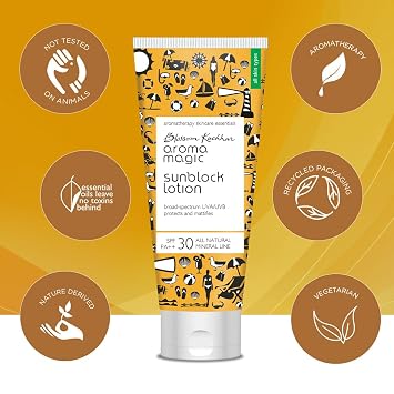 Aroma Magic Sunscreen Sun Block Cream, 50gm