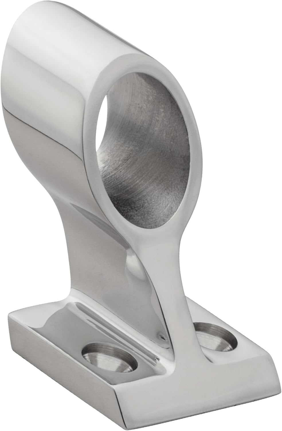 Whitecap 6179C 60° Center Handrail Stanchion - 1" x 1-3/4", 316 SS