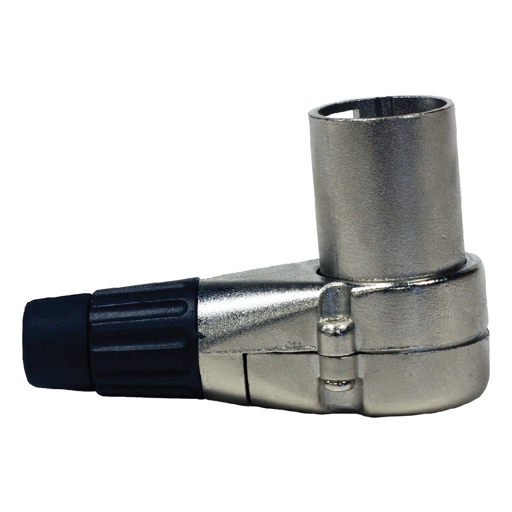 Seismic Audio – sapt326 – 4 unidades – 4 unidades de ajustable ángulo recto conectores macho XLR de 3 pines – Pro Audio DJ banda XLR conectores de 7 posiciones