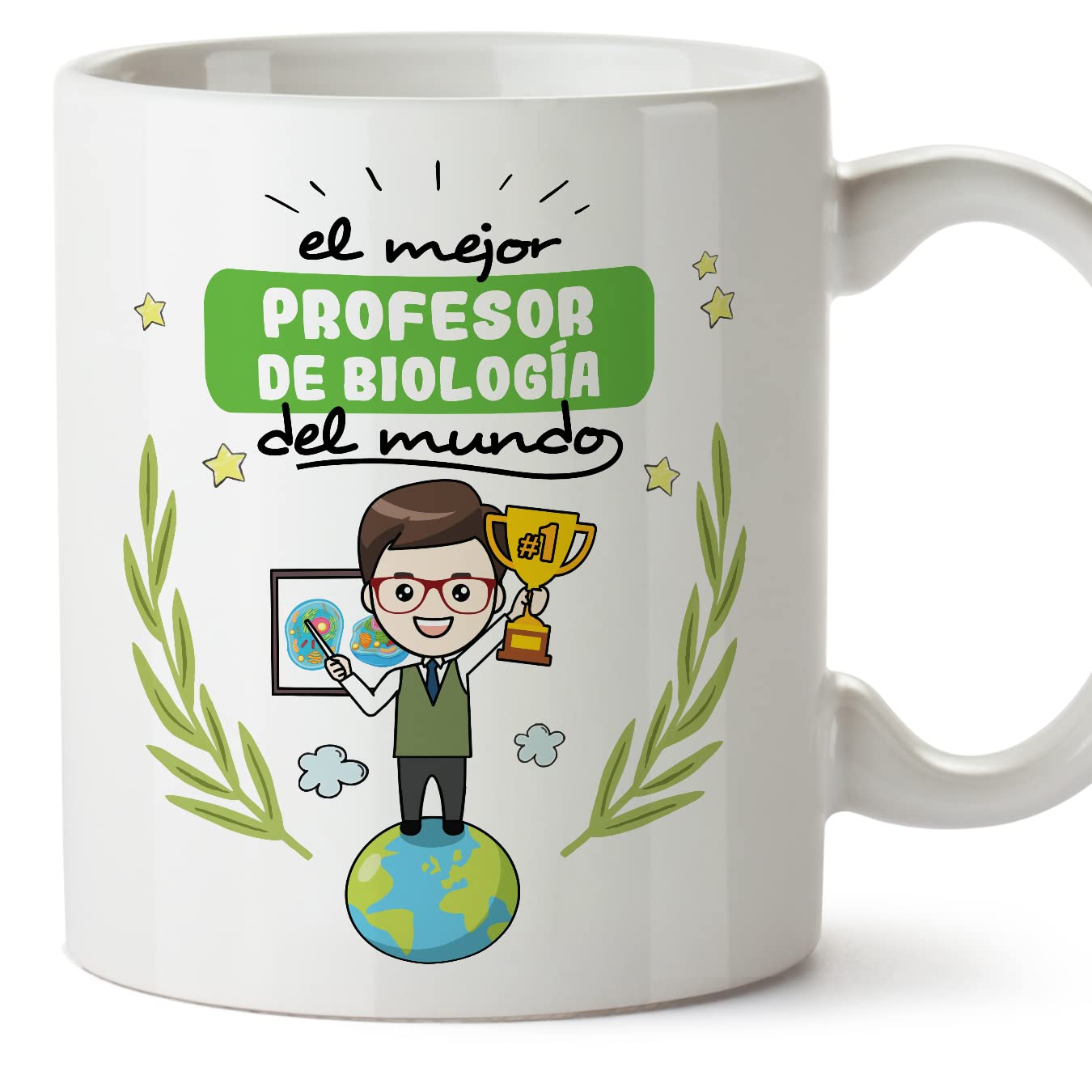 MUGFFINS Taza Fisioterapeuta Hombre (Mejor del Mundo) - Regalos Originales y Divertidos de Fisioterapia — view 37