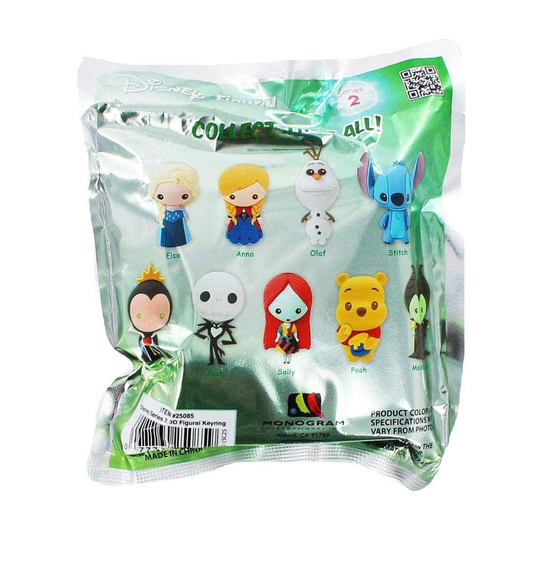 Disney Blind Bag 3-D Figural Key Ring Series 2 (1 Random Character)