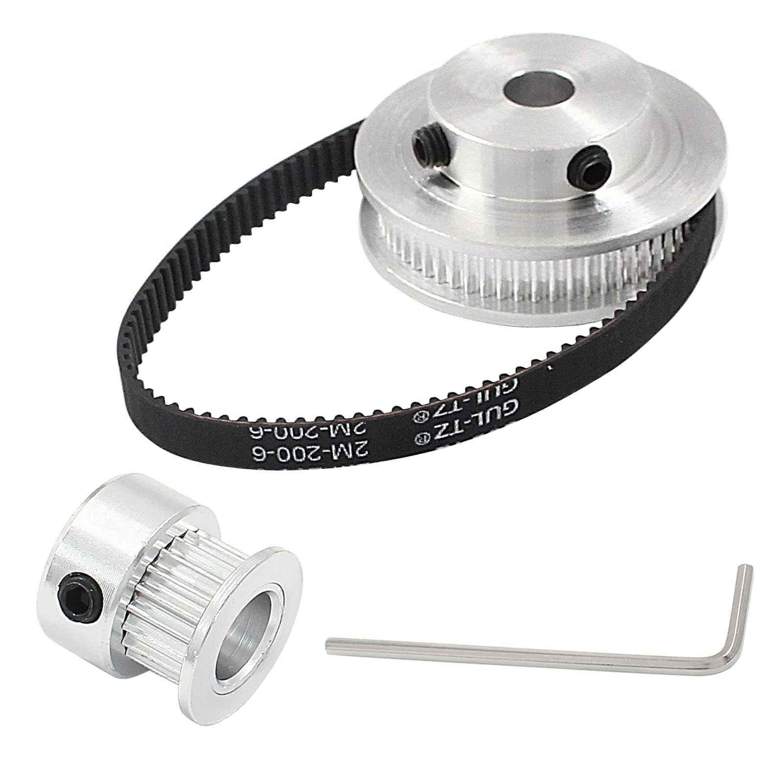 GT2 Synchronous Wheel 20&60 Teeth 8mm Bore, 2Pcs Set — Amazon image 2