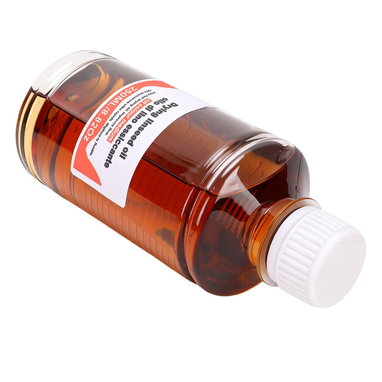 EMUKOEP Peinture à L'huile de Lin à Séchage Rapide Diluant Pigmentaire Moyen Améliorateur de Débit de Peinture Renforceur de Débit de Moyen 250 Ml avec Transparence Brill