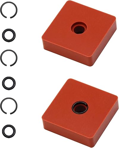 Miniatura 3 de (10 juegos) Anillos de retención de llave de impacto de 3/8 pulgadas con junta tórica, compatible con llave inalámbrica eléctrica/neumática, incluye